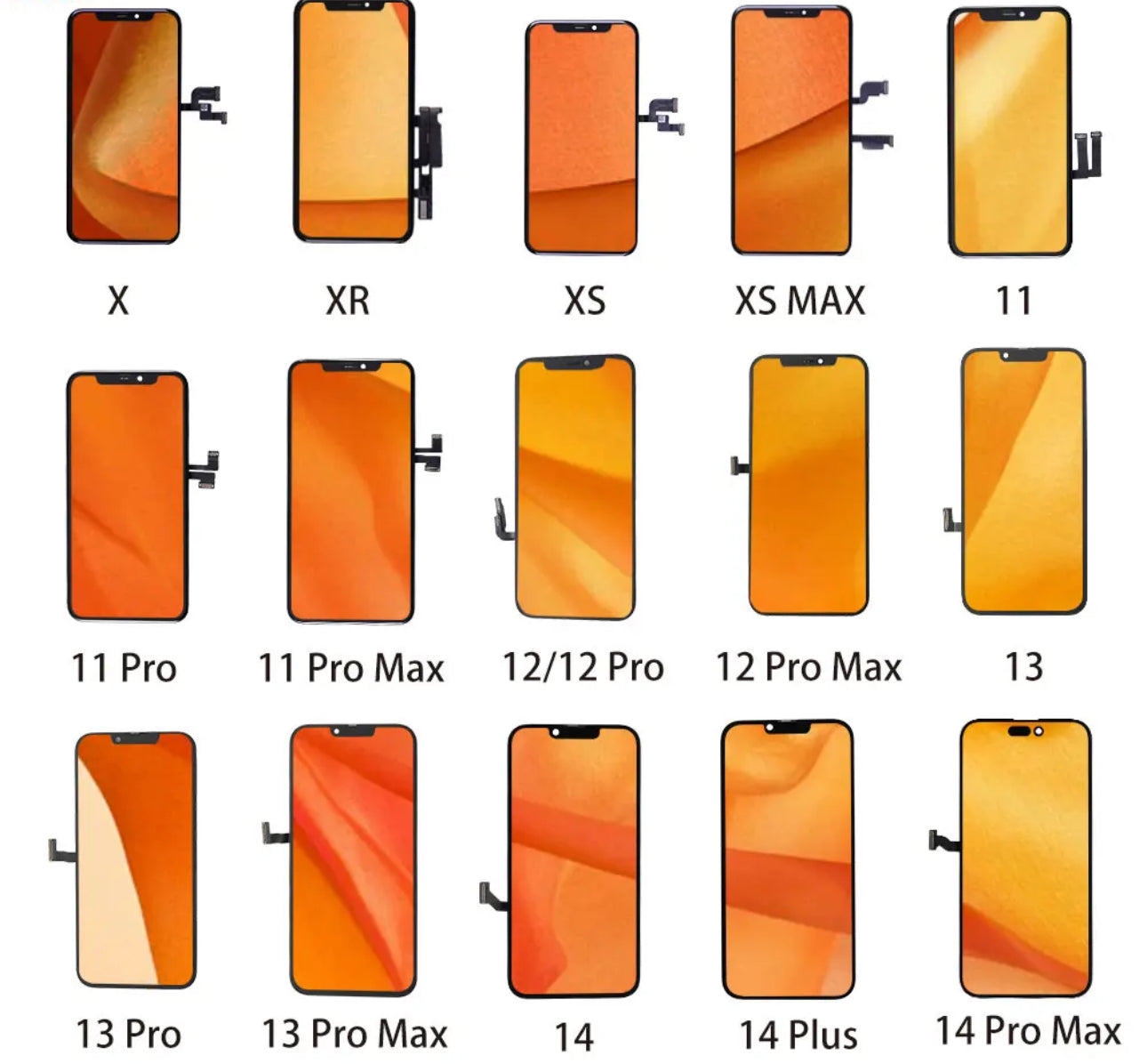 IPHONE 12, 12 PRO LCD ASSEMBLY (QD)